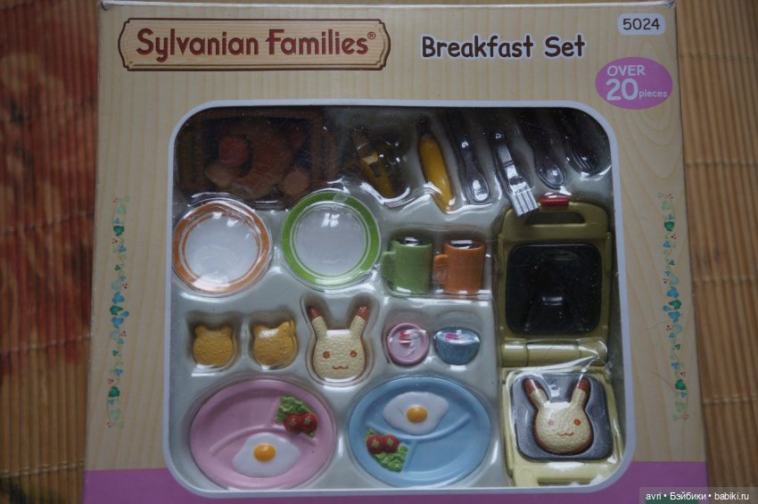 Набор «Sylvanian Familiеs» для кукольного завтрака