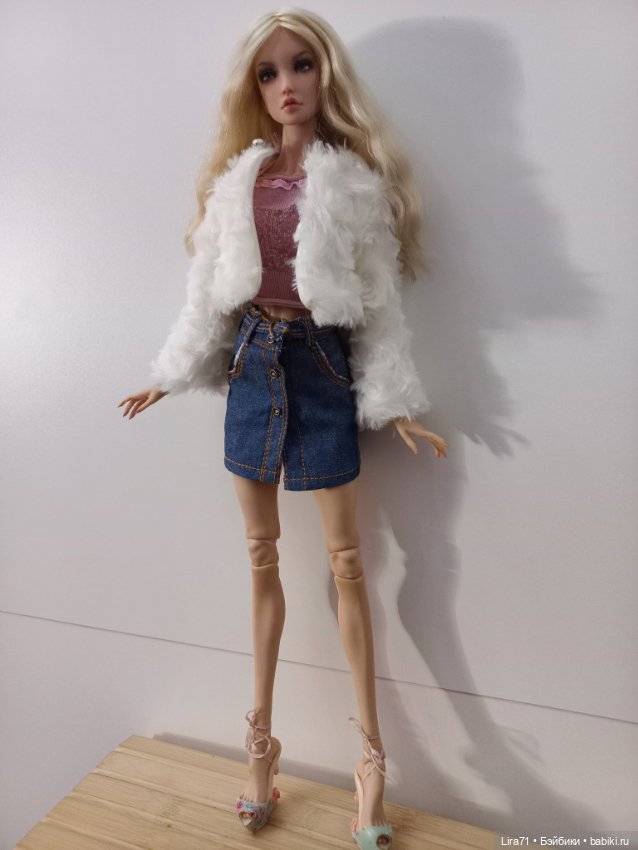 Шубка, топ — Обувь для BJD (фото 2)