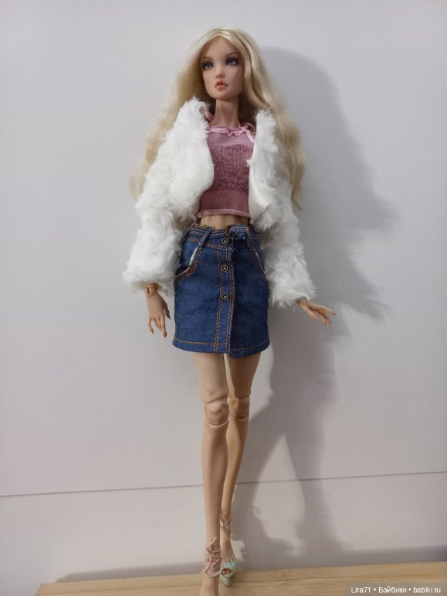 Шубка, топ — Обувь для BJD (фото 3)