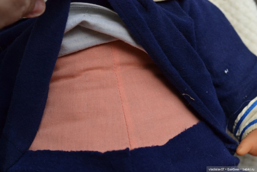 Морячек . Винтажная куколка (фото 3)