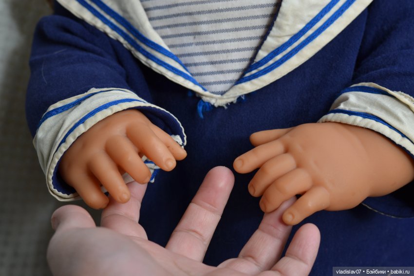 Морячек . Винтажная куколка (фото 5)