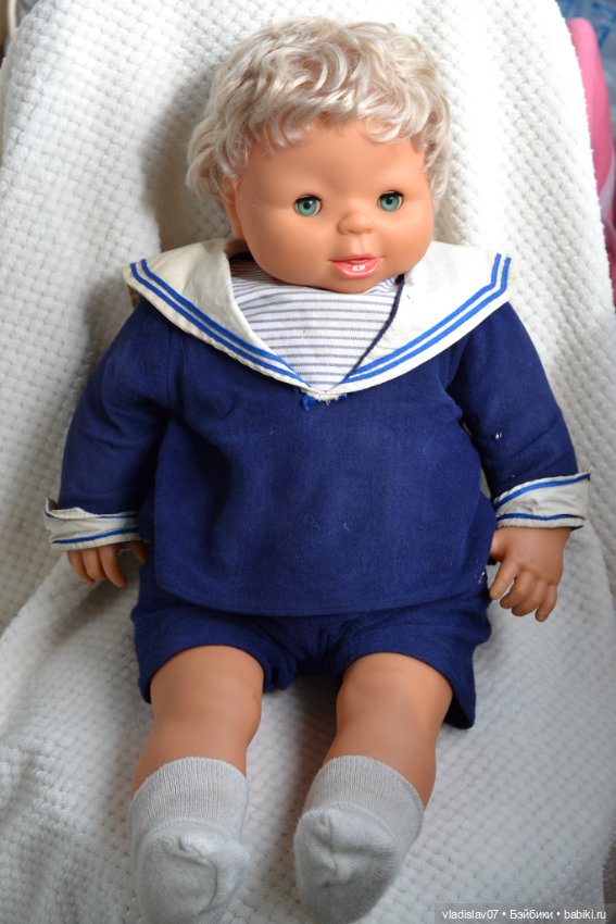 Морячек . Винтажная куколка (фото 4)
