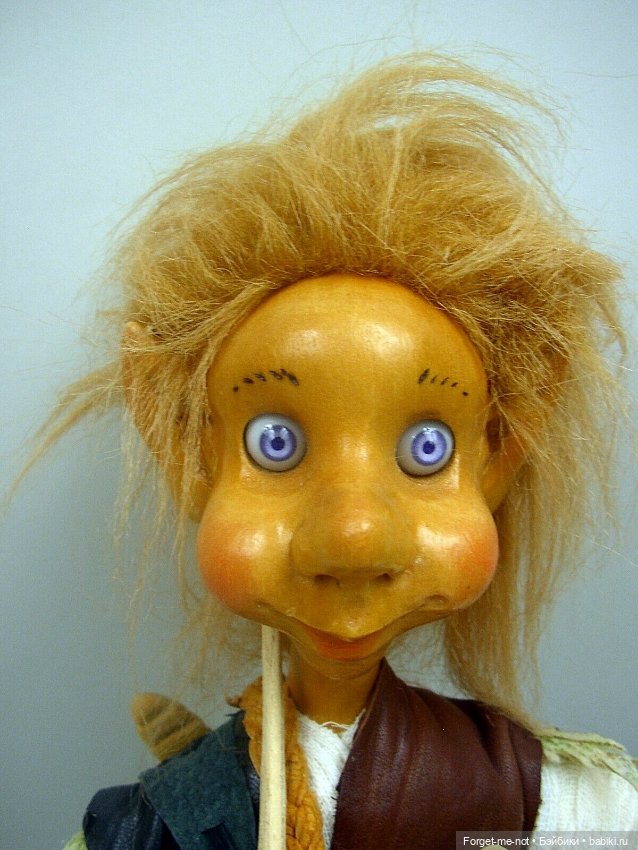 Деревянный лесной эльф от Роберта Райкерса ООАК (One Of A Kind)