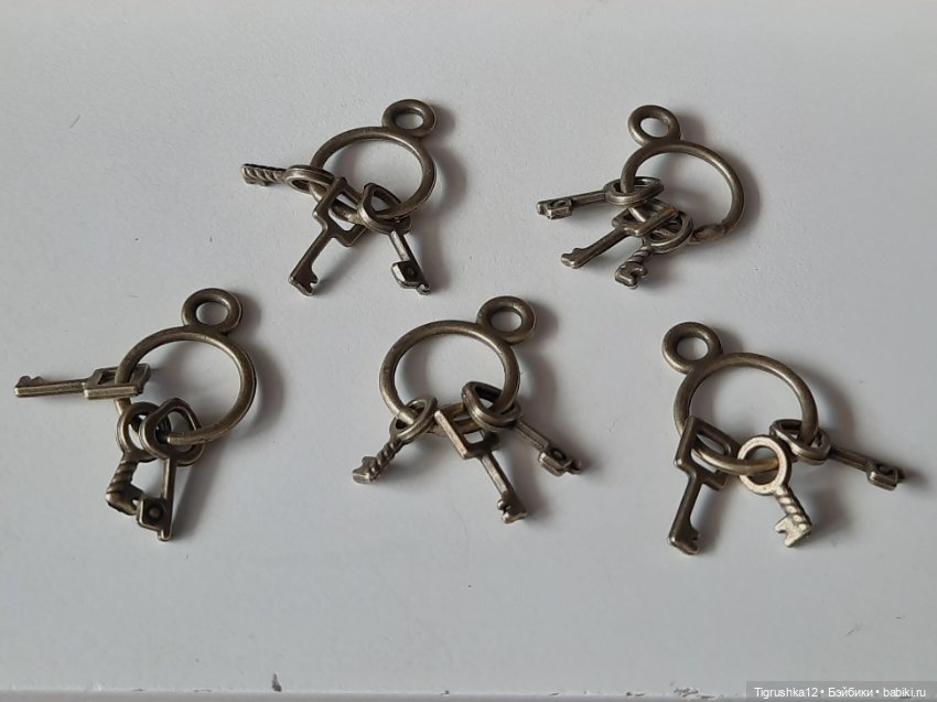 Связка ключей — Миниатюра для кукол