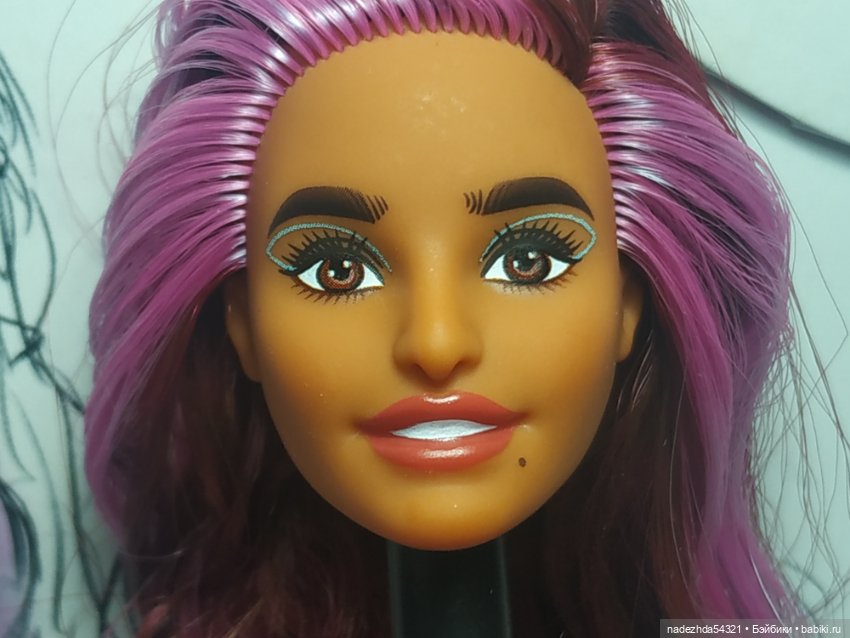 Голова Барби Фашионистас 207 пышка (фото 2)