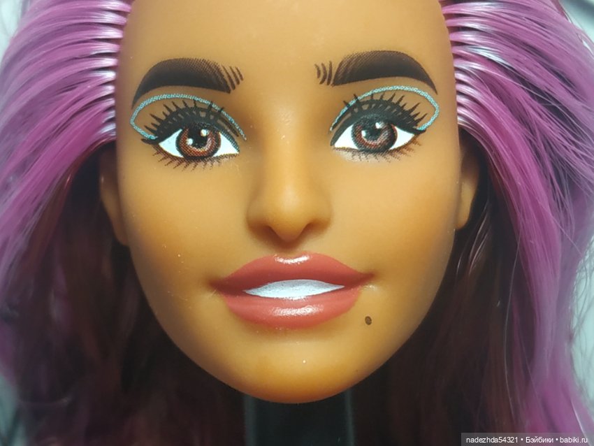 Голова Барби Фашионистас 207 пышка (фото 3)