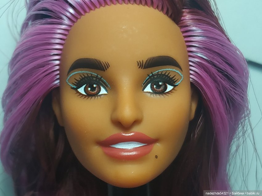 Голова Барби Фашионистас 207 пышка (фото 7)