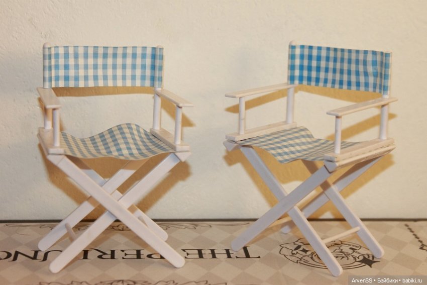 Винтажные пляжные стулья для Дженни компании Такара