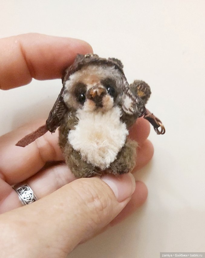 Минимишка пилот — Авторские игрушки (фото 2)