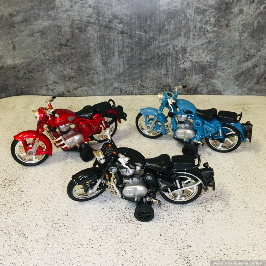 Мотоцикл 1/12 — Коляски