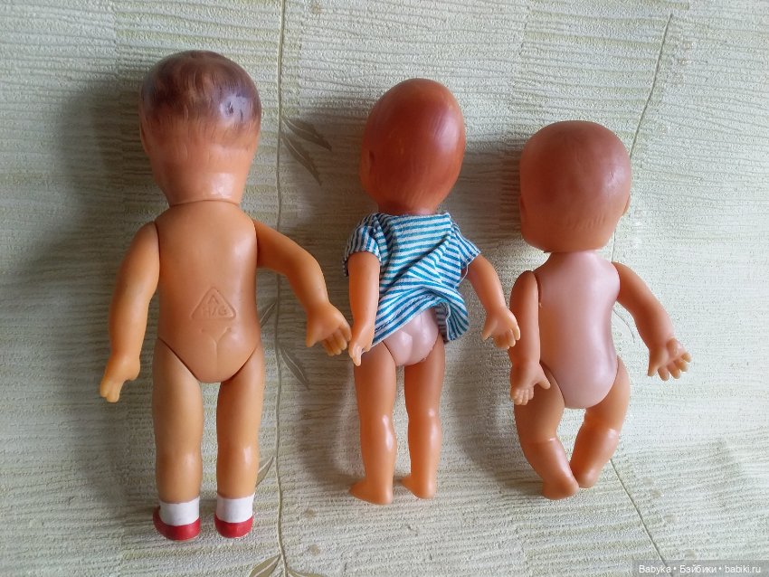 Куклы пупсики гдр времен СССР (фото 3)