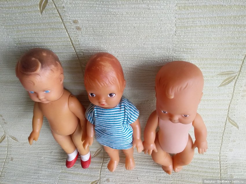 Куклы пупсики гдр времен СССР (фото 4)