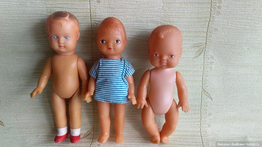 Куклы пупсики гдр времен СССР