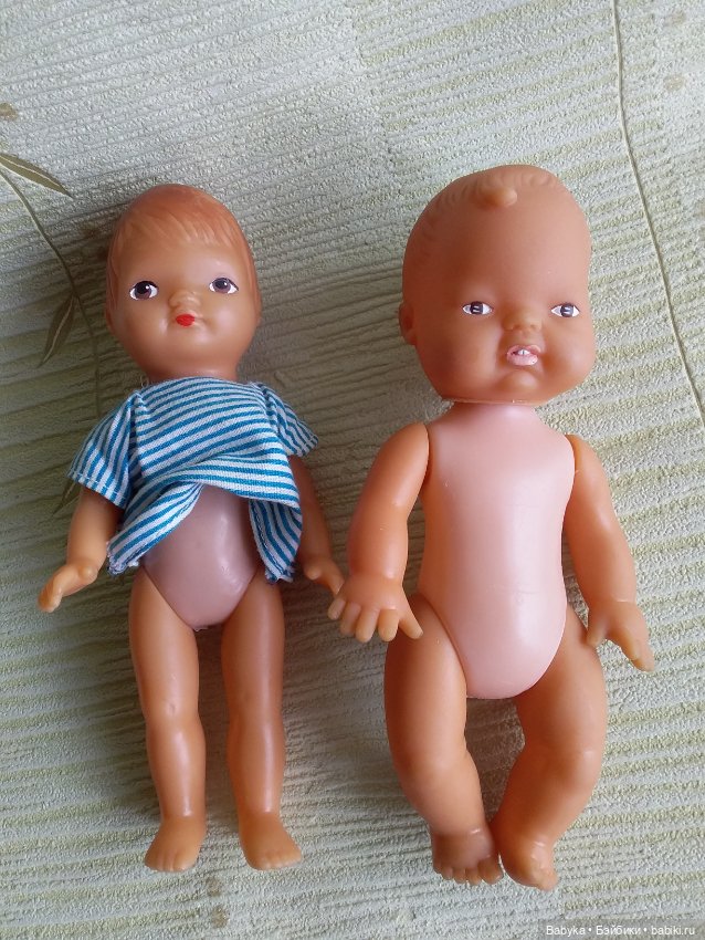 Куклы пупсики гдр времен СССР (фото 5)