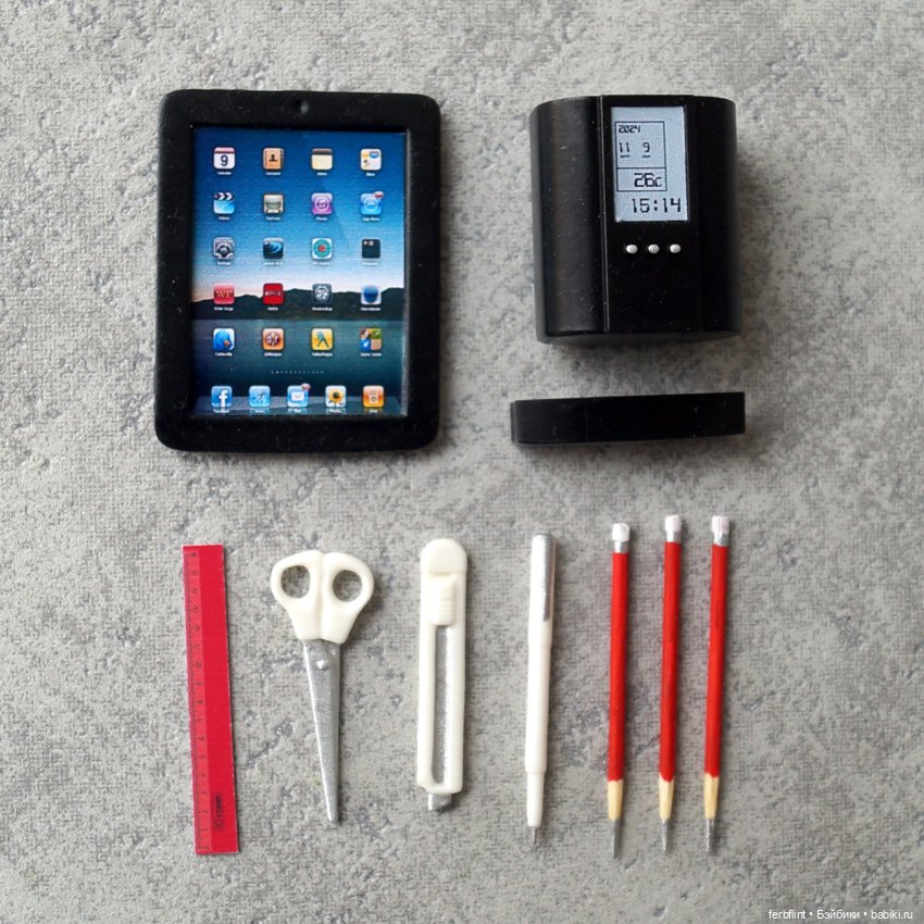 Малый настольный набор №2 (масштаб 1:6) (фото 4)