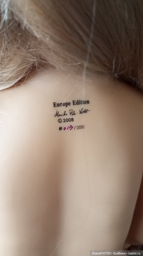 Коллекционная кукла от Моники Питер-Ляйхт (фото 6)