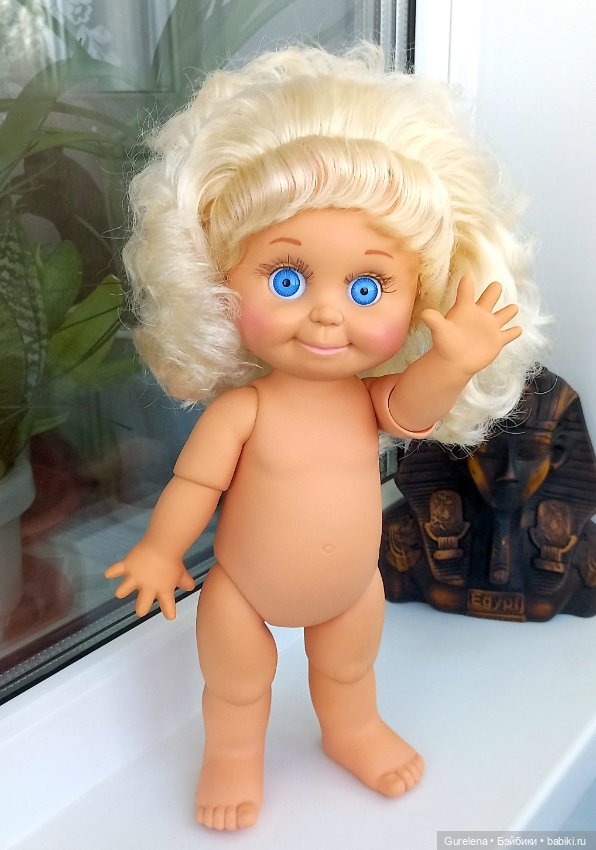 Шикарная кудрявая и очень милая Сэнди от Galoob Baby Face (фото 6)