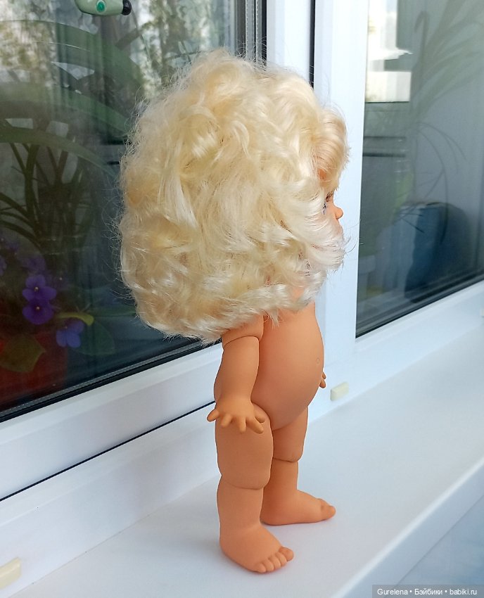 Шикарная кудрявая и очень милая Сэнди от Galoob Baby Face (фото 3)
