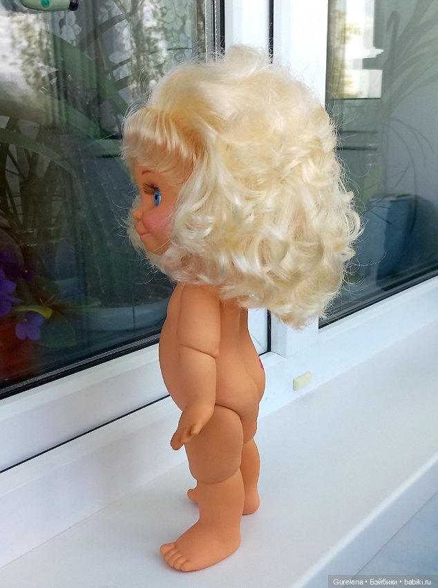 Шикарная кудрявая и очень милая Сэнди от Galoob Baby Face (фото 5)