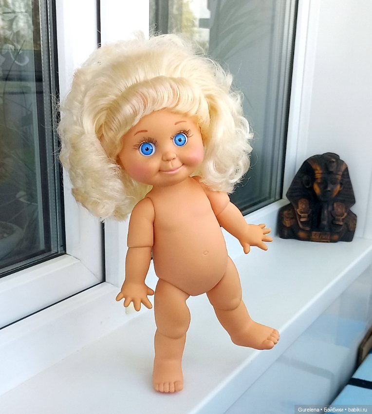 Шикарная кудрявая и очень милая Сэнди от Galoob Baby Face (фото 7)