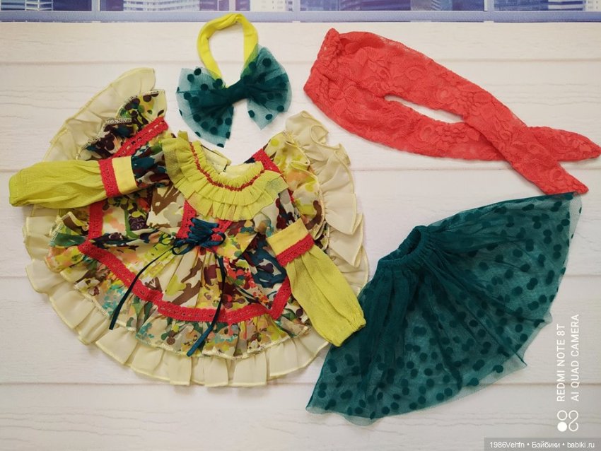 Комплекты для девочек МСД Kaye Wiggs, Liz Frost, Cova studio и др. роста 40-45 см (фото 3)