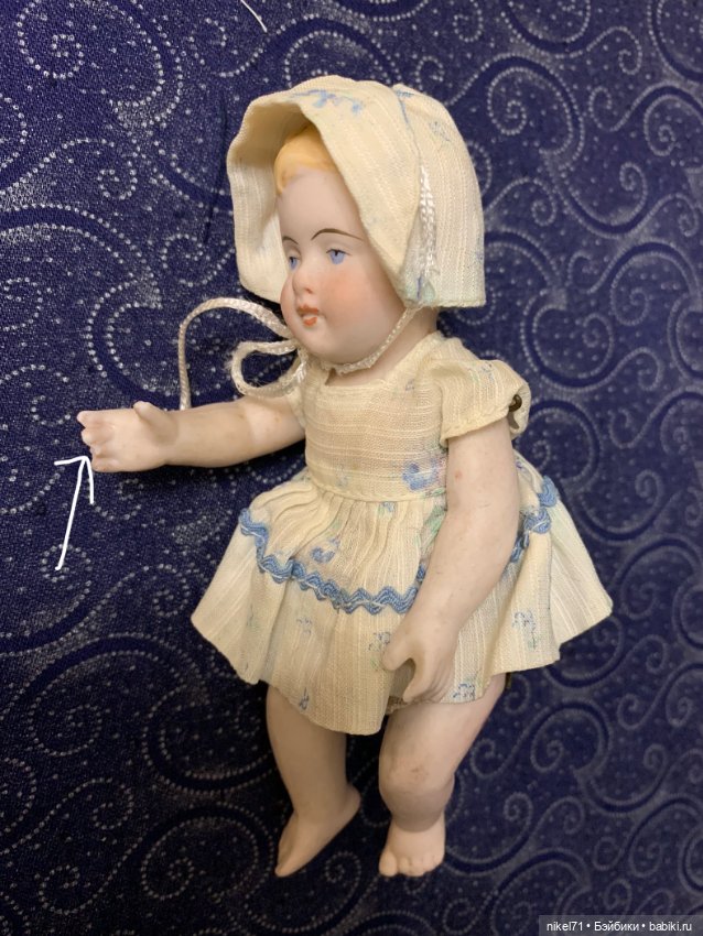 Старинная фарфоровая малышка (фото 8)