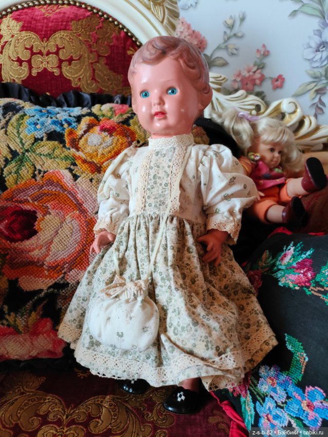 Красивая девочка целлулоидная шильдкрот (фото 2)