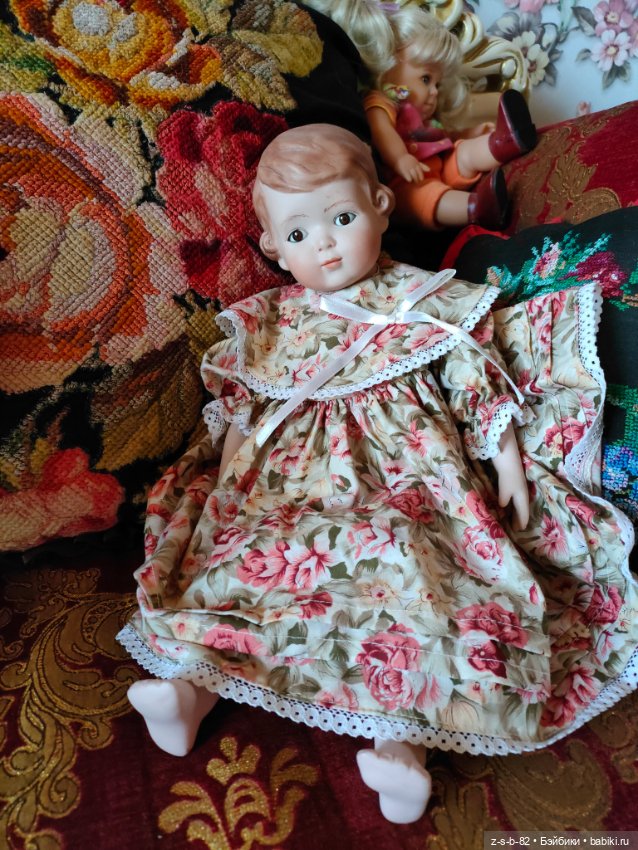 Реплика антикварной куклы (фото 9)