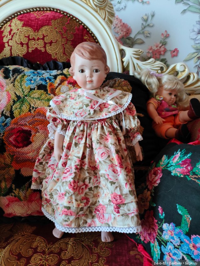 Реплика антикварной куклы (фото 5)