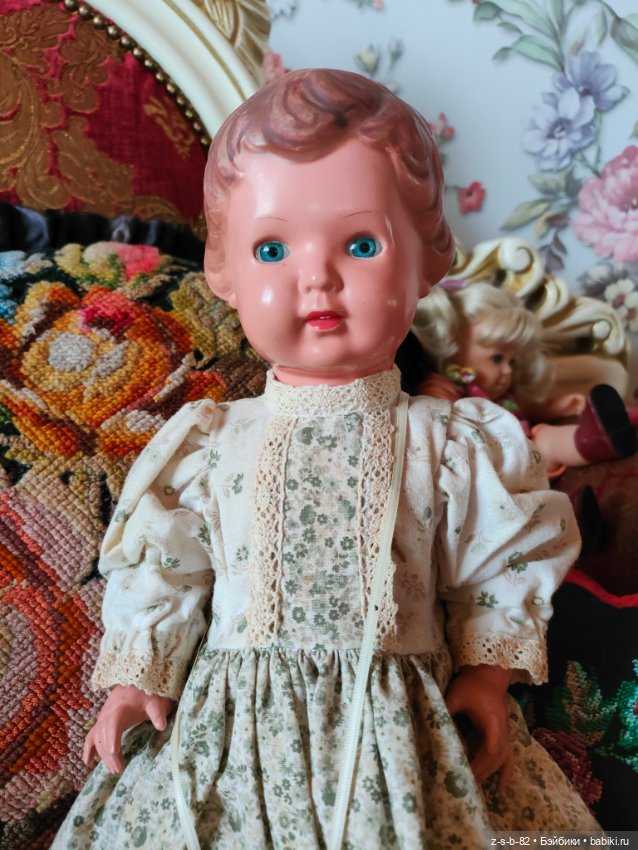 Красивая девочка целлулоидная шильдкрот (фото 3)