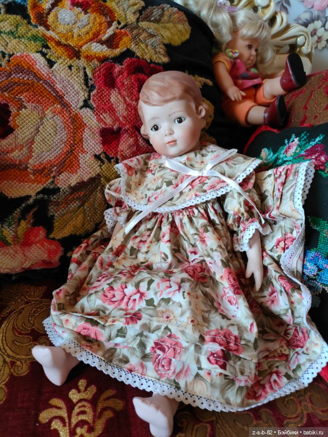 Реплика антикварной куклы (фото 10)