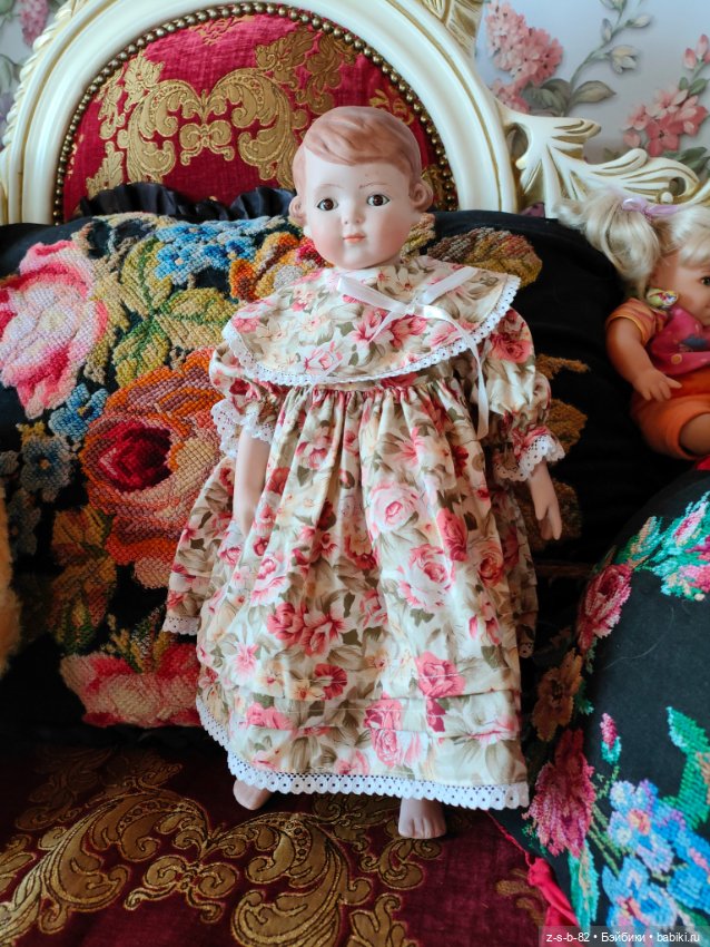 Реплика антикварной куклы (фото 4)