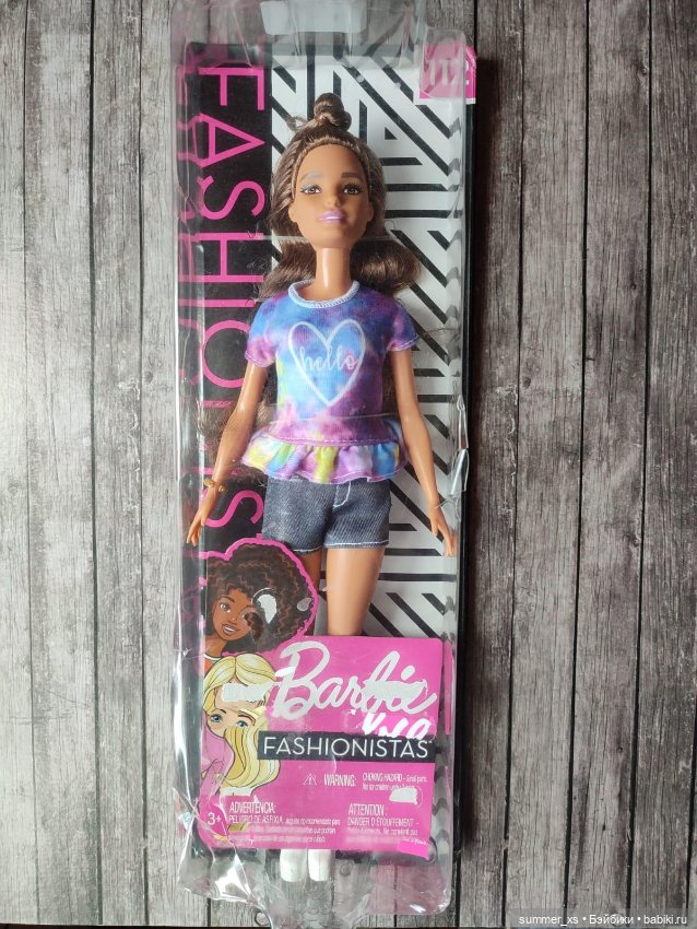 Барби Фашионистас Barbie Fashionistas 112 Джойс петит (фото 4)