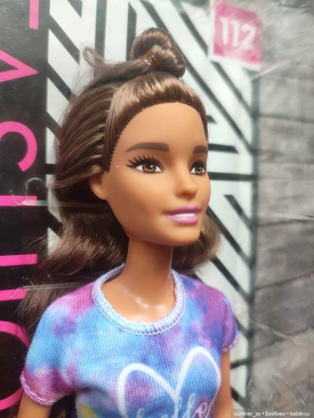 Барби Фашионистас Barbie Fashionistas 112 Джойс петит (фото 3)