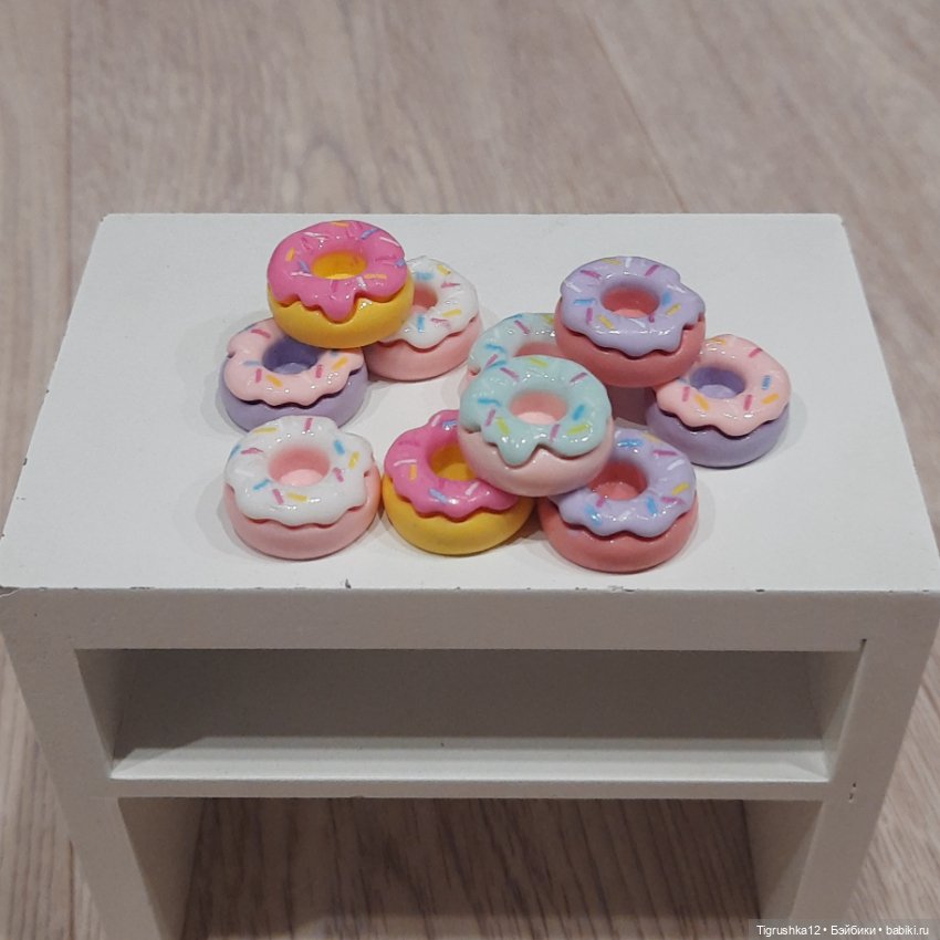 Пончики — Миниатюра для кукол
