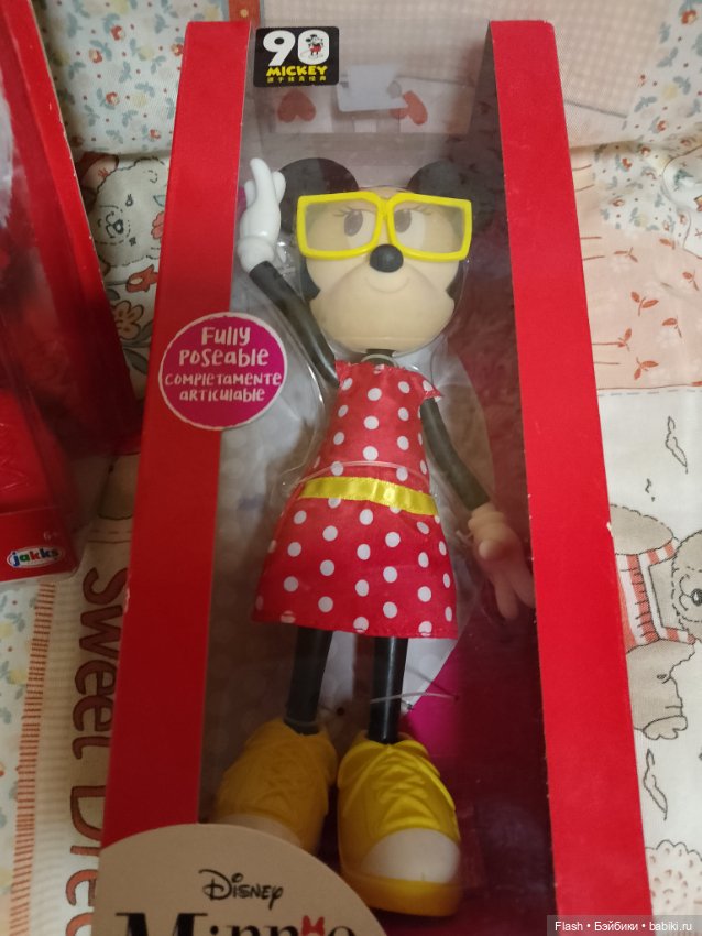 Лот#2 мышек Минни Дисней 25 см (фото 8)