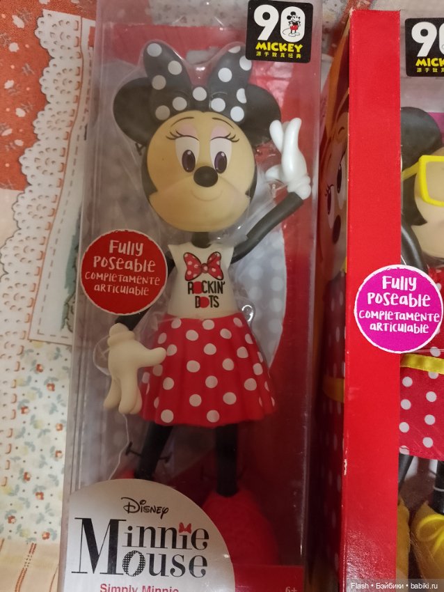 Лот#2 мышек Минни Дисней 25 см (фото 6)