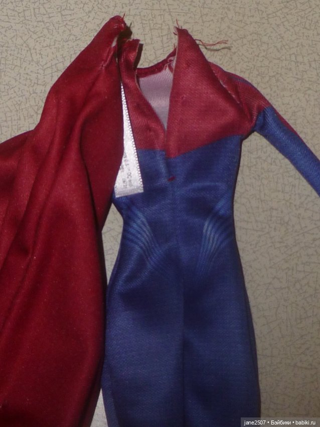 Полный аутфит Barbie Supergirl новый (фото 3)