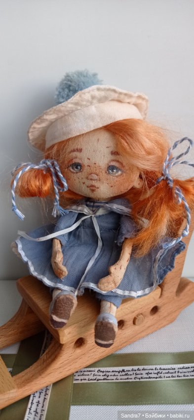 Текстильная кукла от Алёны Керп (фото 5)
