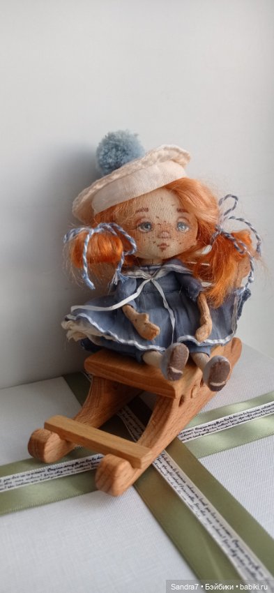Текстильная кукла от Алёны Керп (фото 4)