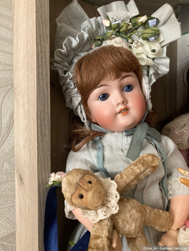 Старинная Обезьянка малышка, 12 см (фото 6)