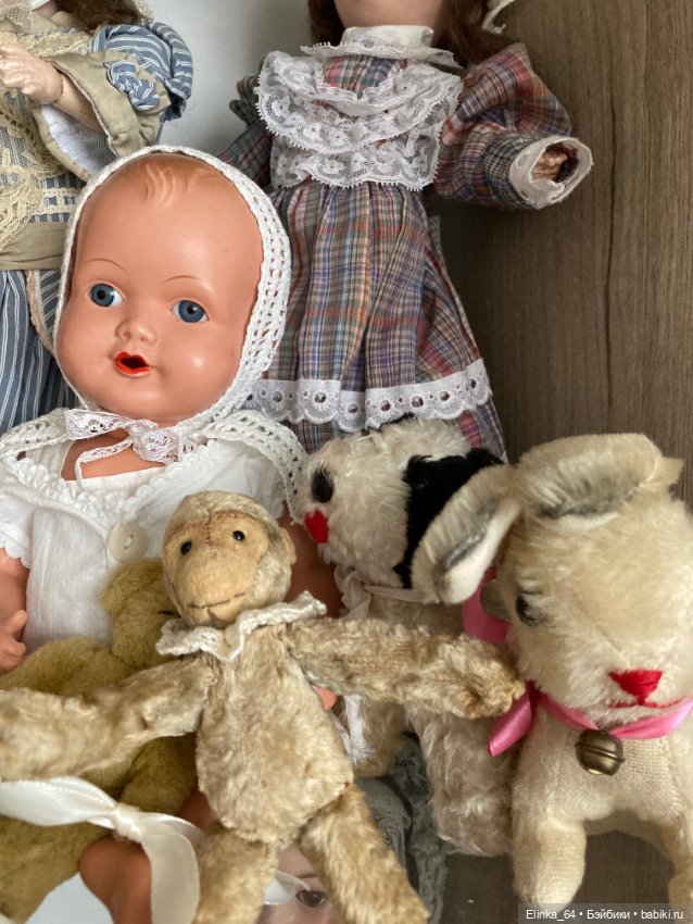 Старинная Обезьянка малышка, 12 см (фото 9)