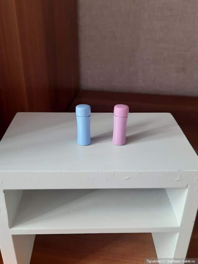 Термос металл — Миниатюра для кукол