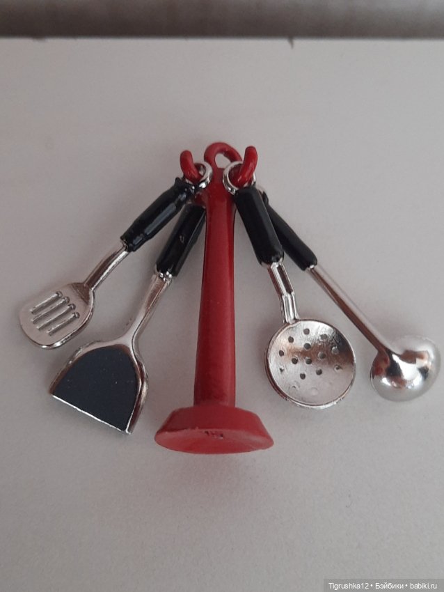Набор для кухни — Миниатюра для кукол (фото 3)