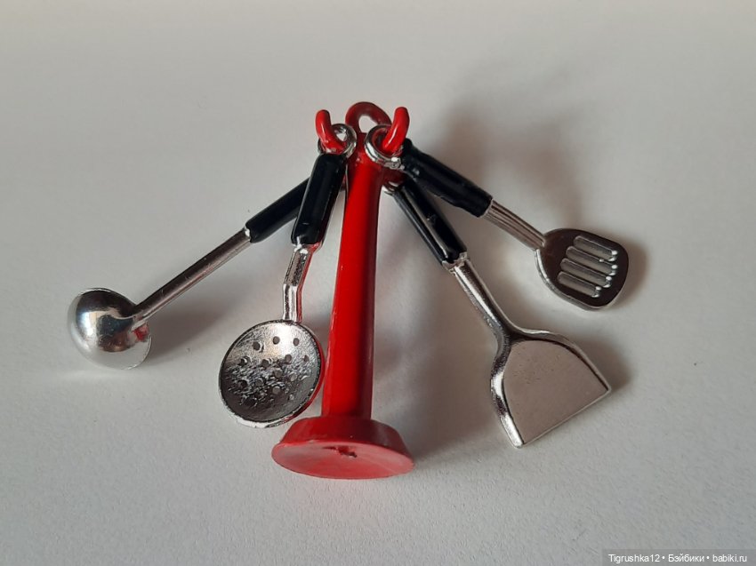 Набор для кухни — Миниатюра для кукол (фото 2)