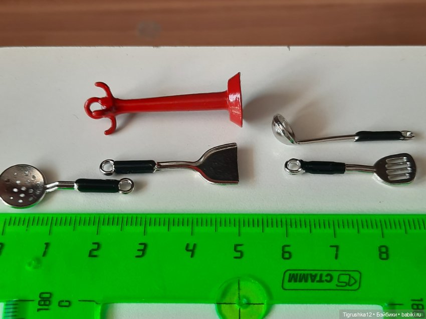 Набор для кухни — Миниатюра для кукол (фото 5)