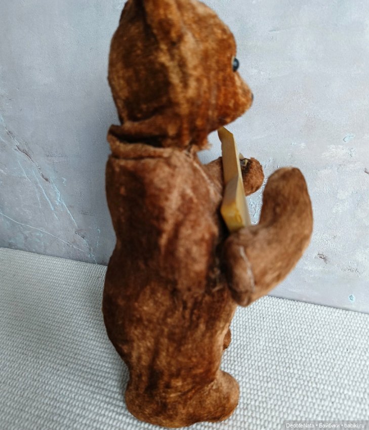 Заводной мишка с балалайкой СССР (фото 4)