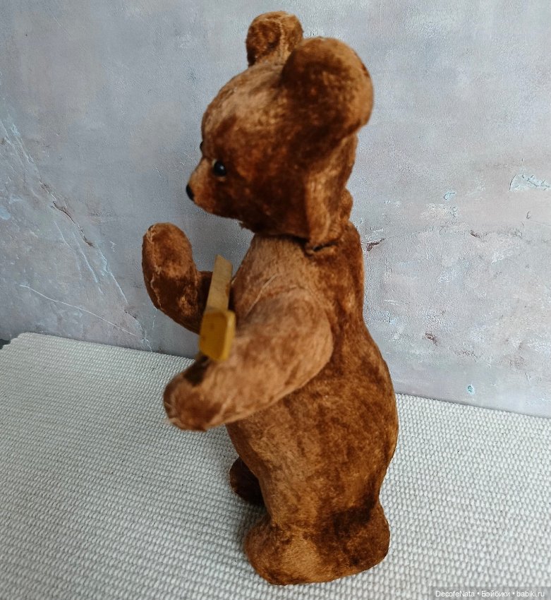 Заводной мишка с балалайкой СССР (фото 6)