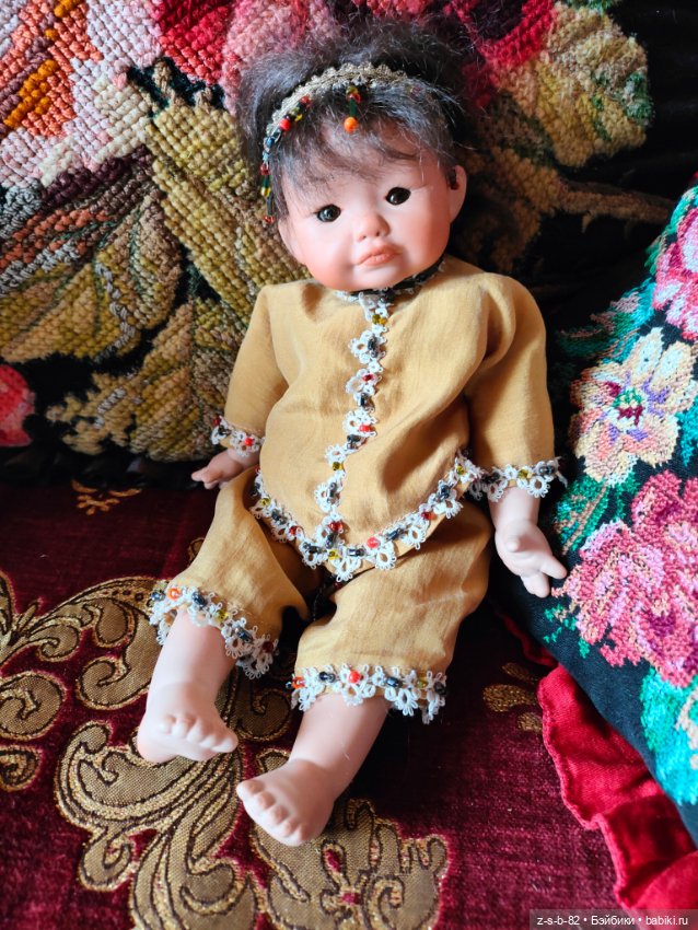 Реплика антикварной куклы (фото 5)