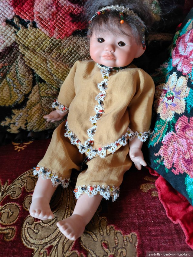 Реплика антикварной куклы (фото 6)
